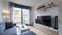 Living room of Duplex for sale in Girona Capital  with Heating, Storage room and Furnished