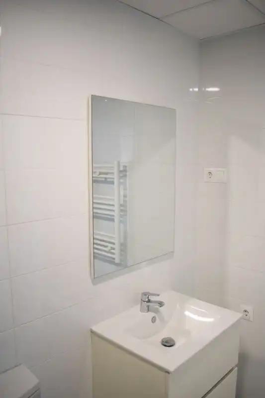 Bany de Apartament en venda en Calpe / Calp amb Terrassa, Moblat i Piscina comunitària