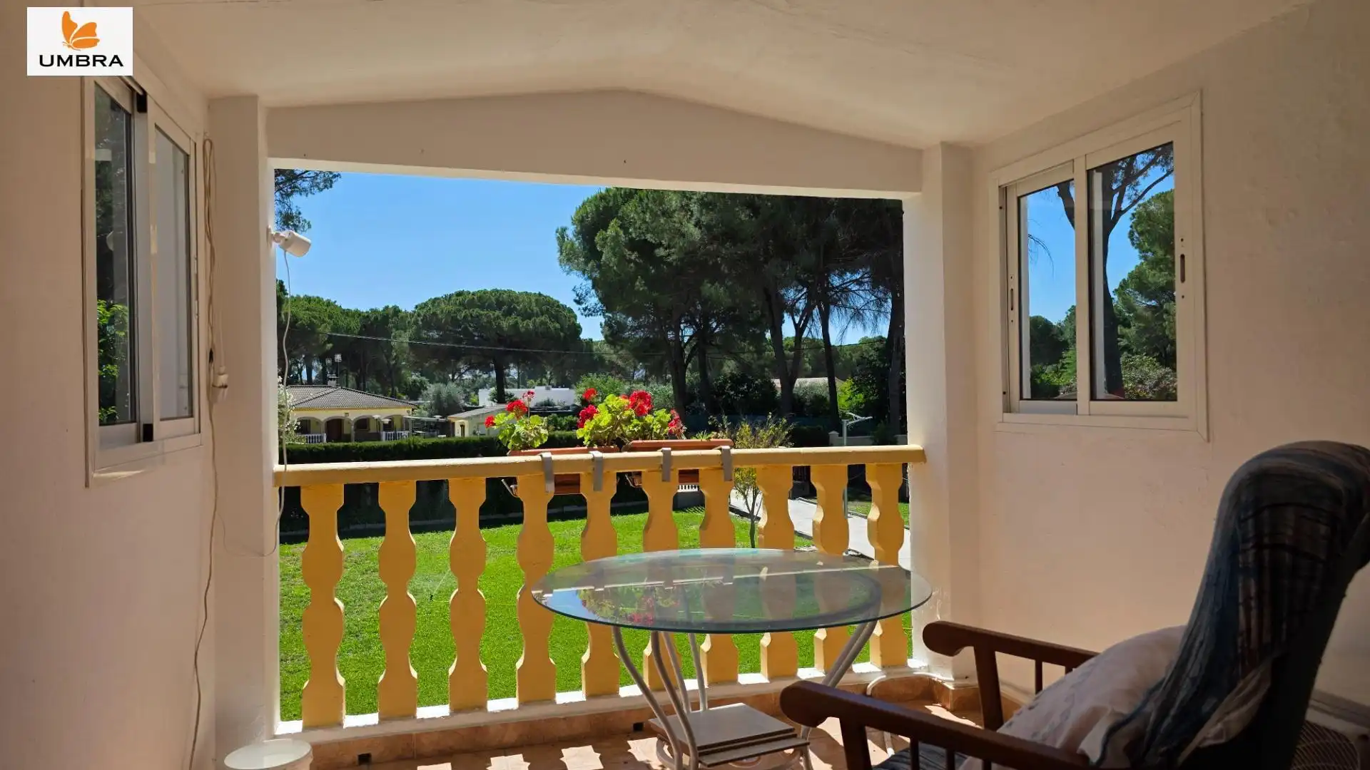 Terrassa de Finca rústica en venda en Jerez de la Frontera amb Aire condicionat, Jardí privat i Terrassa