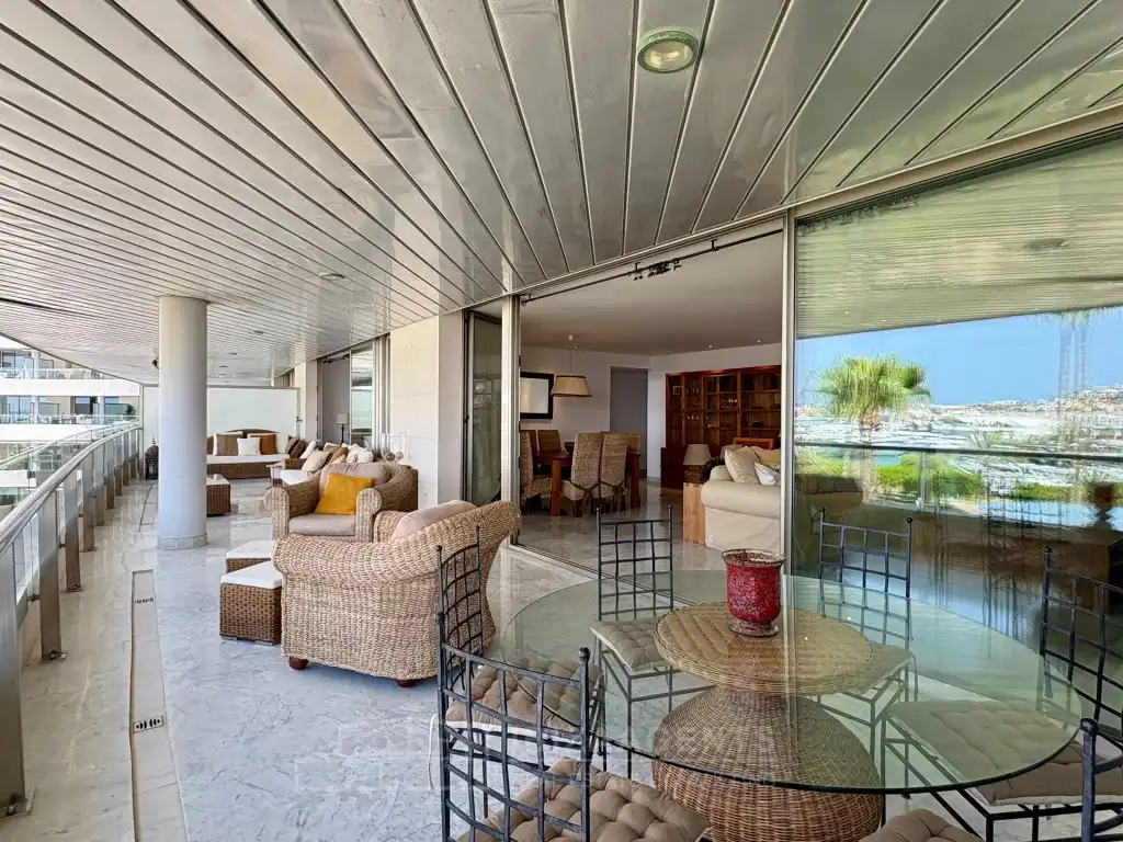 Terraza de Apartamento de alquiler en Eivissa con Aire acondicionado, Terraza y Amueblado