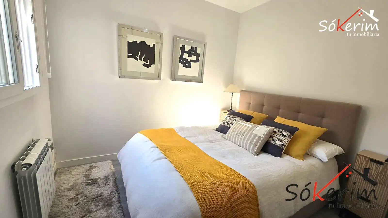 Schlafzimmer von Wohnung zum Verkauf in Madrid mit Klimaanlage und Heizung