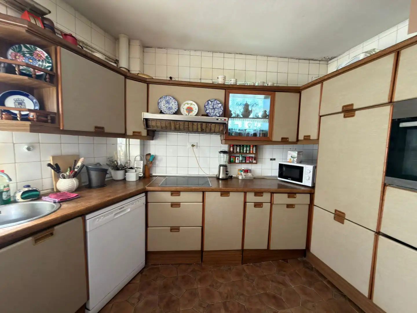 Cocina de Piso en venta en Pontevedra Capital  con Calefacción, Parquet y Horno