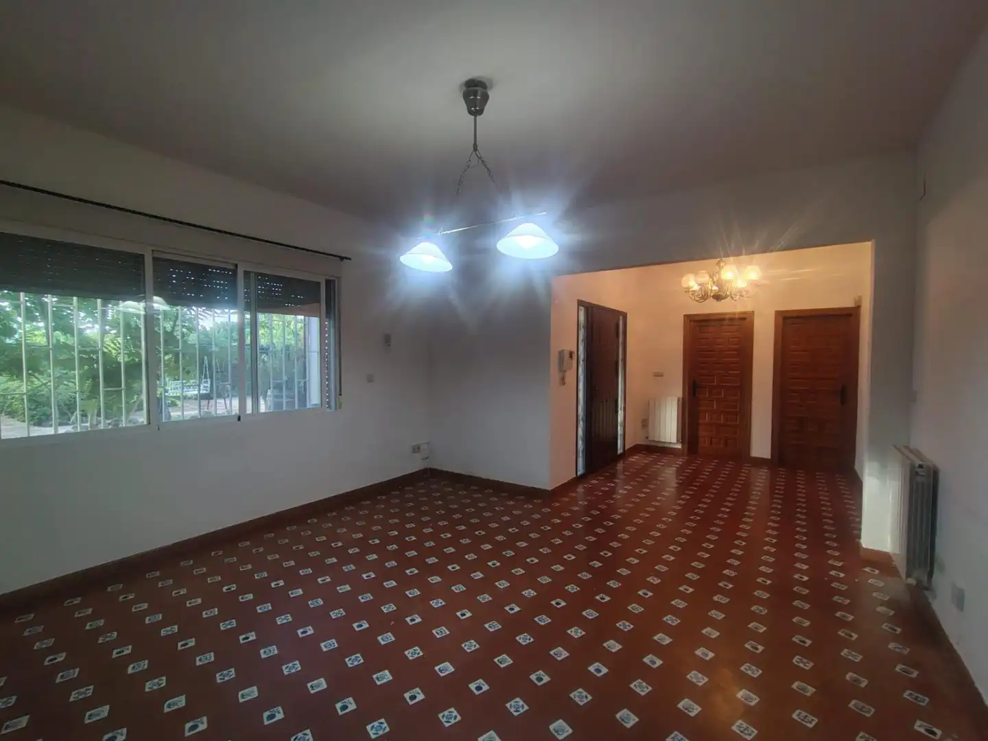 Wohnzimmer von Haus oder Chalet zur Miete in Viana de Cega mit Klimaanlage, Heizung und Privatgarten