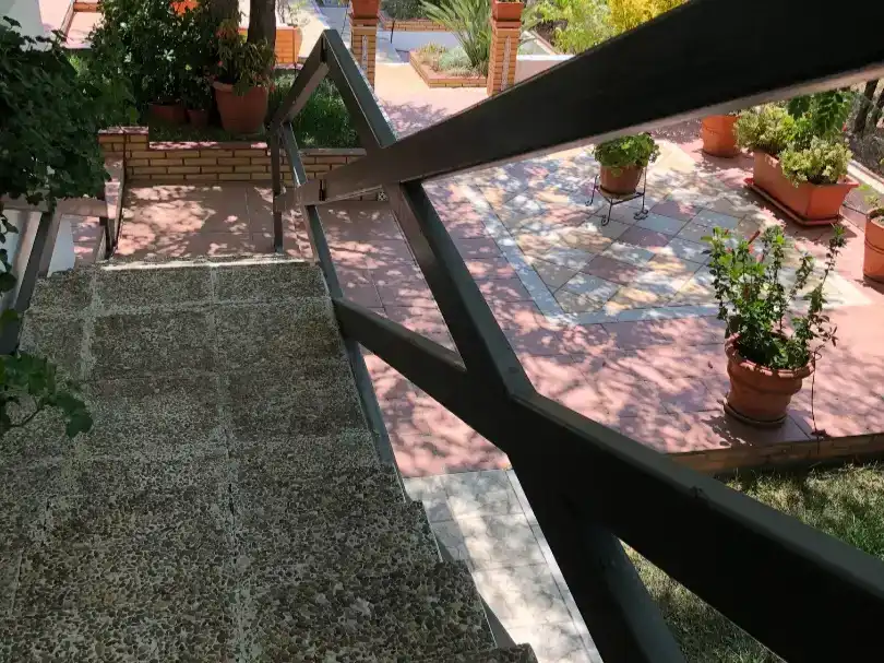 Terrassa de Casa o xalet en venda en El Campillo (Huelva) amb Jardí privat, Traster i Moblat