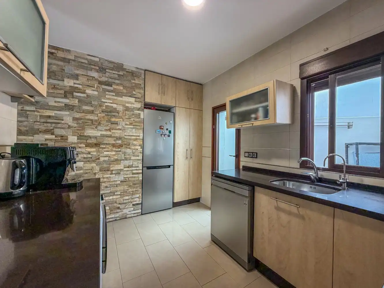 Cocina de Casa adosada en venta en Torrox con Aire acondicionado, Calefacción y Terraza
