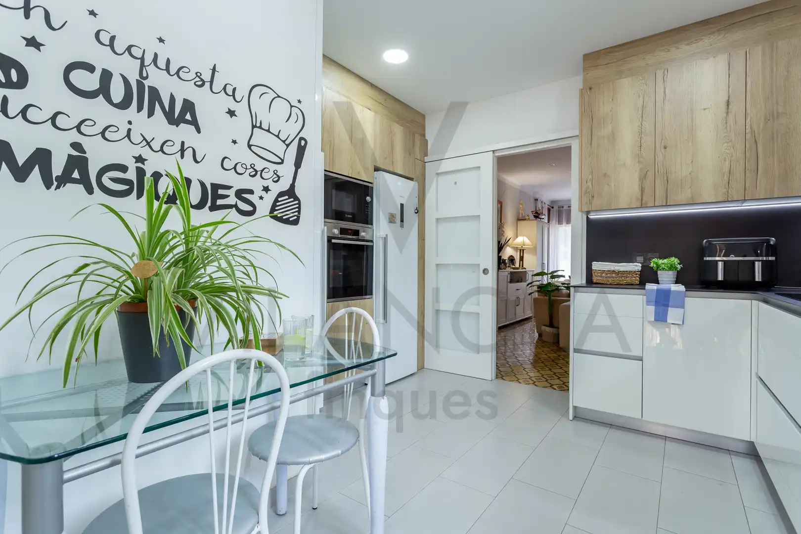 Cuina de Casa o xalet en venda en Valls amb Aire condicionat, Calefacció i Jardí privat