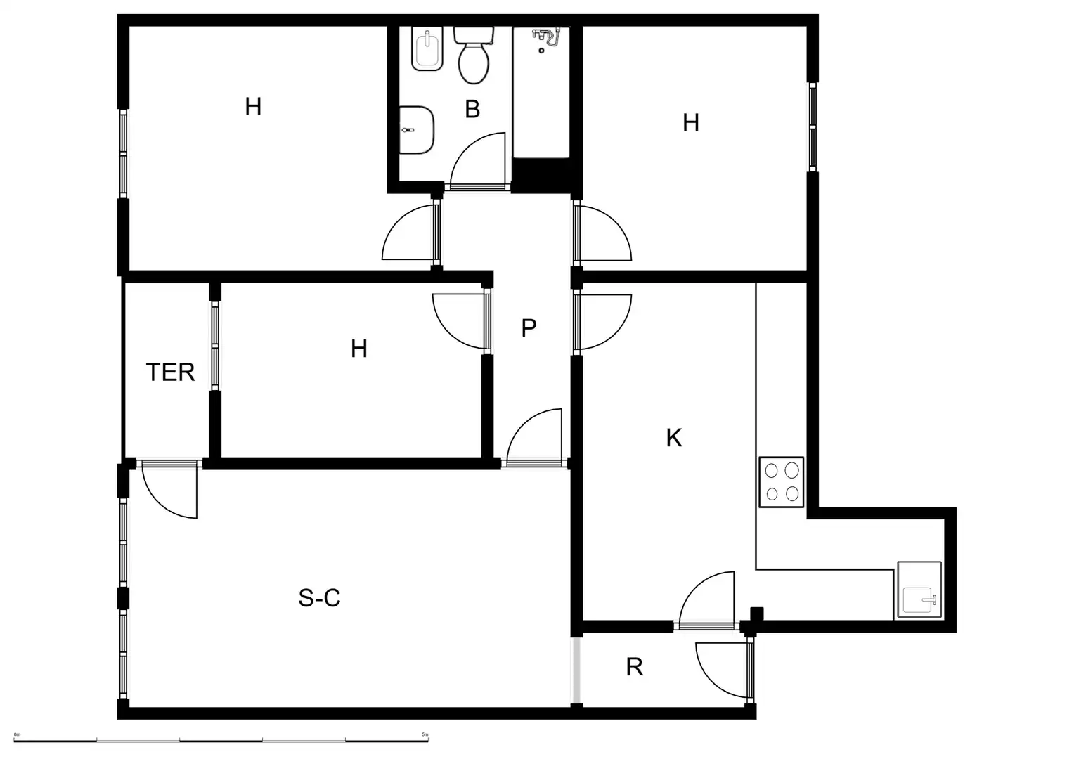 Piso en venta en C/ Riu Siurana, Campclar
