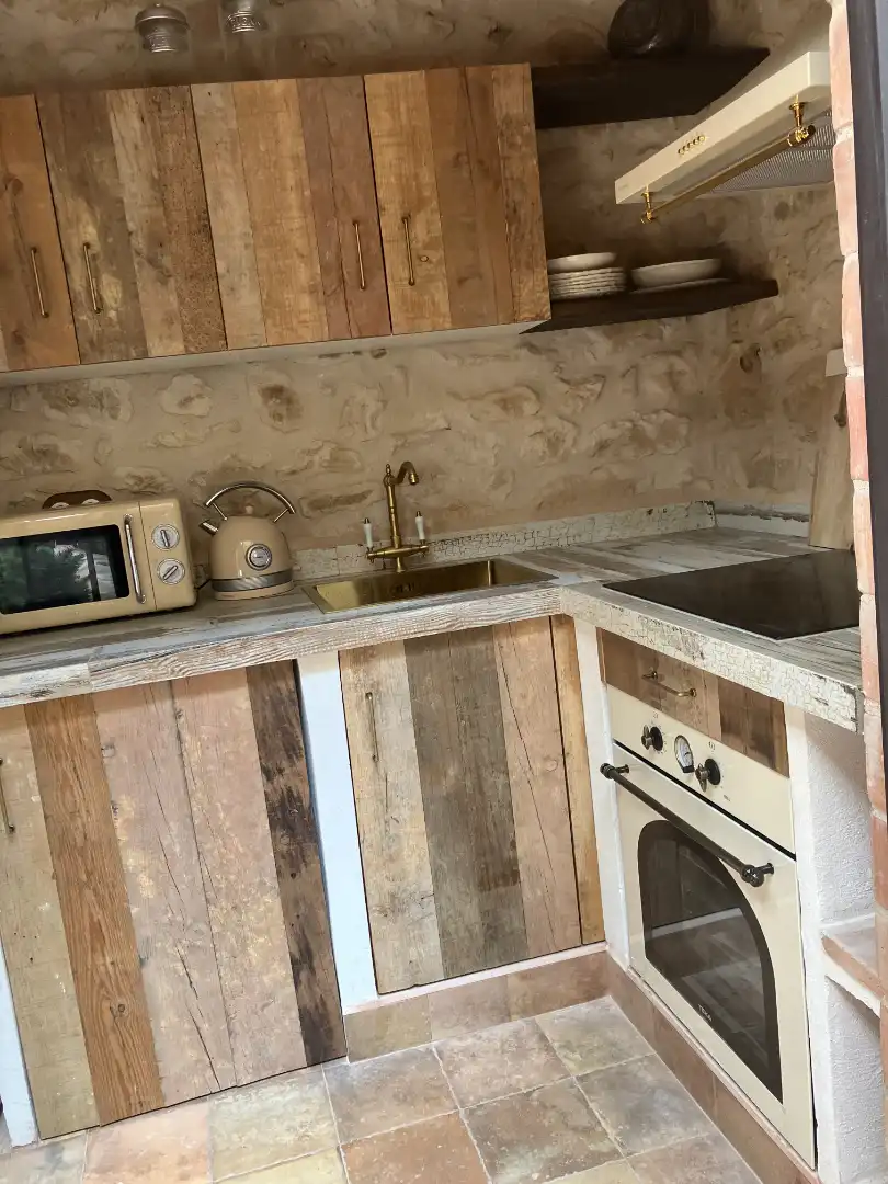 Cocina de Casa o chalet de alquiler en Benassal con Terraza, Amueblado y Horno