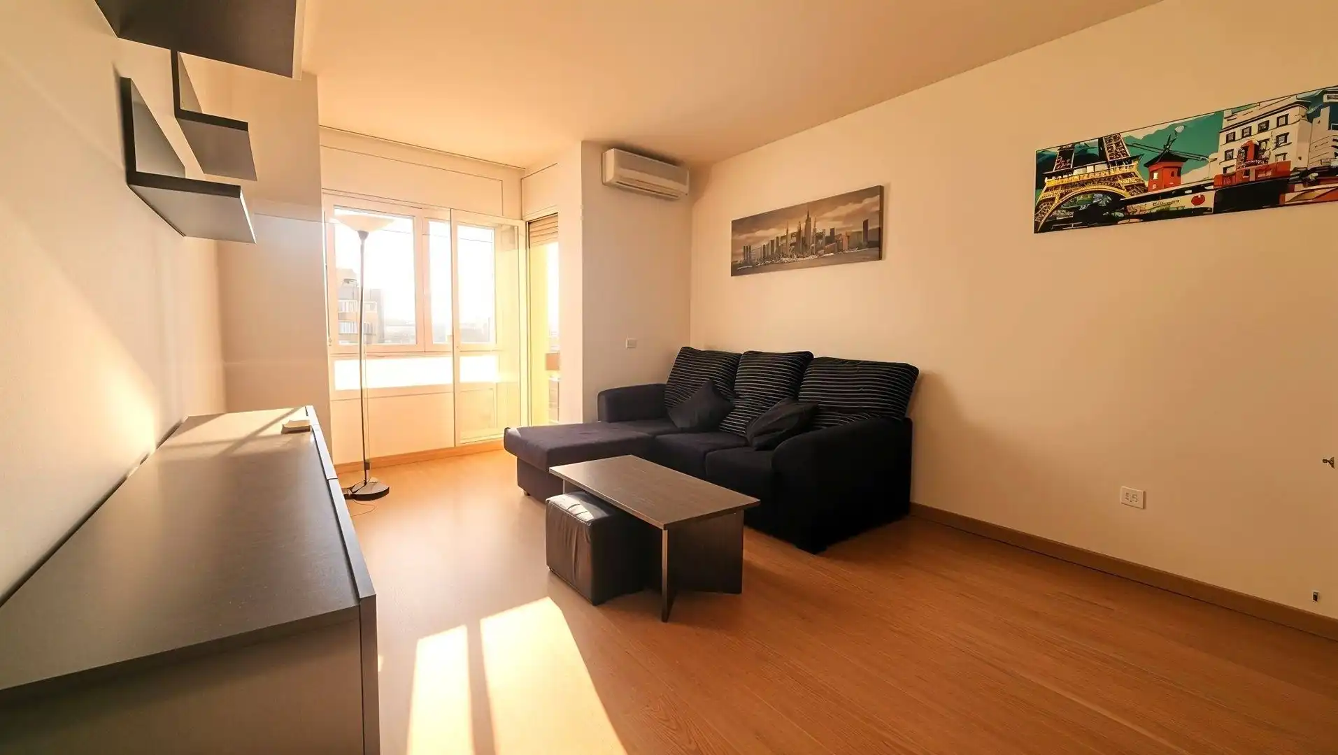 Sala de estar de Piso en venta en Reus con Aire acondicionado, Calefacción y Parquet