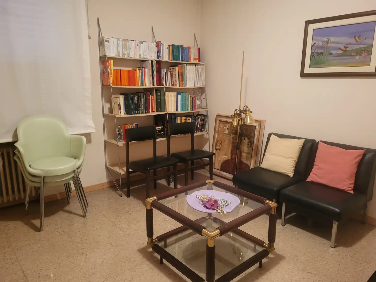 Sala de estar de Piso en venta en Sabadell con Calefacción, Parquet y Terraza
