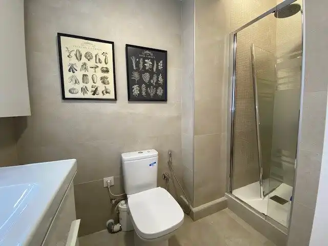 Baño de Apartamento de alquiler en Murcia con Aire acondicionado, Calefacción y Amueblado
