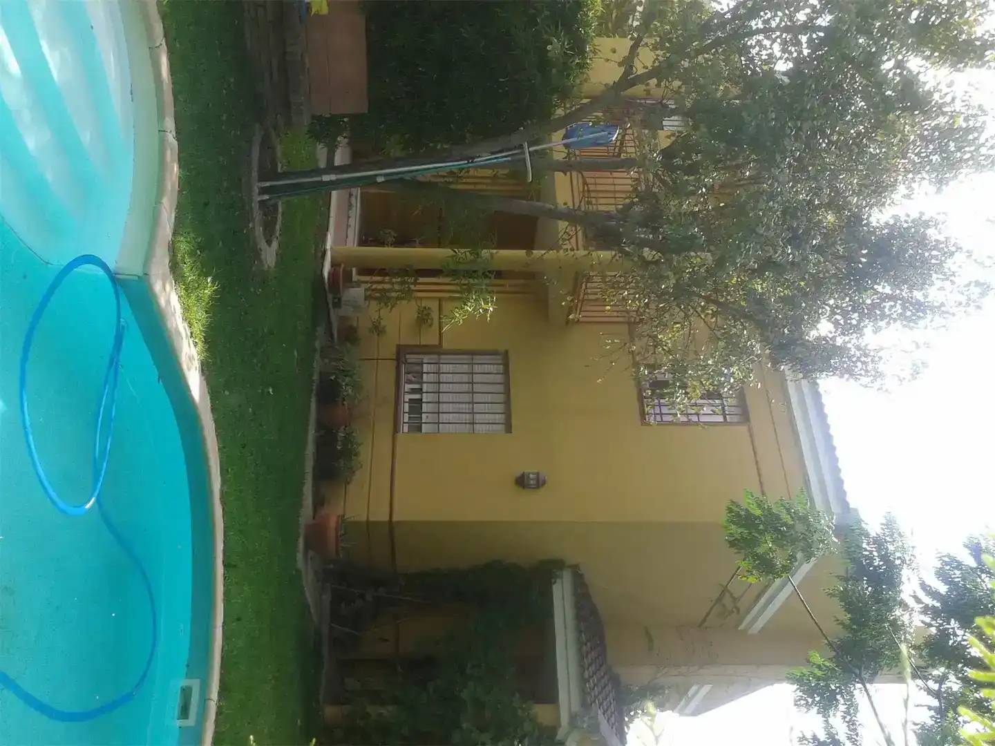 Jardí de Casa o xalet de lloguer en Espartinas amb Piscina i Balcó