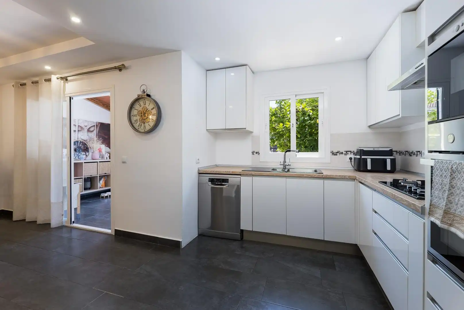 Cocina de Casa adosada en venta en  Palma de Mallorca con Aire acondicionado, Terraza y Horno