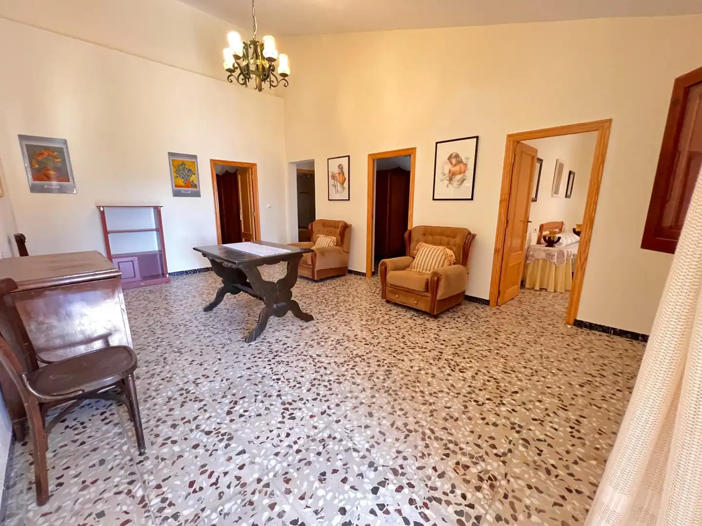 Sala d'estar de Casa o xalet en venda en Pulpí amb Jardí privat, Terrassa i Traster