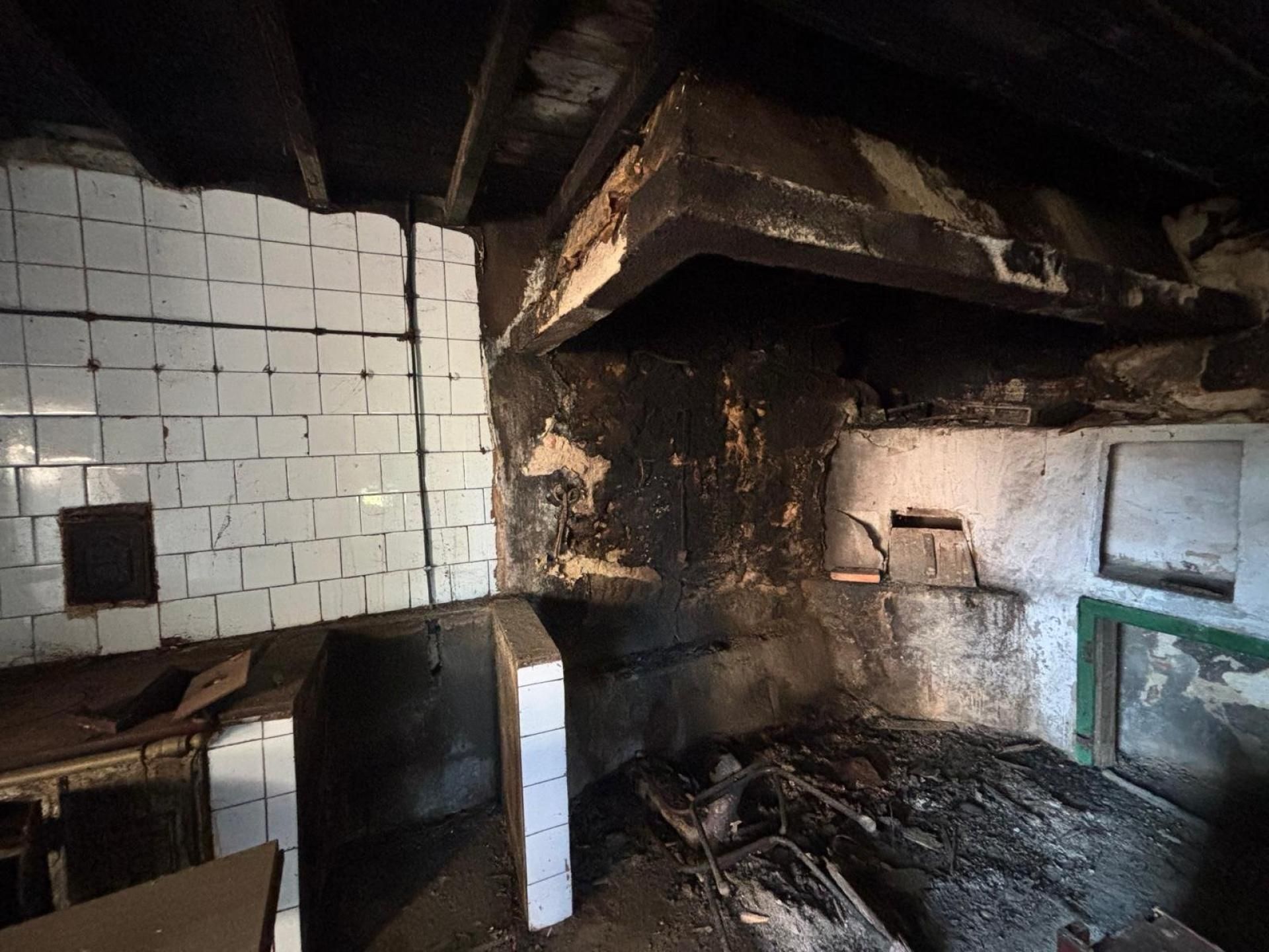 Cocina de Finca rústica en venta en A Cañiza  