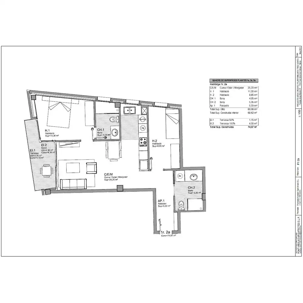 Flat with lift for sale in Passeig de Josep Mundet 87, imagen 6