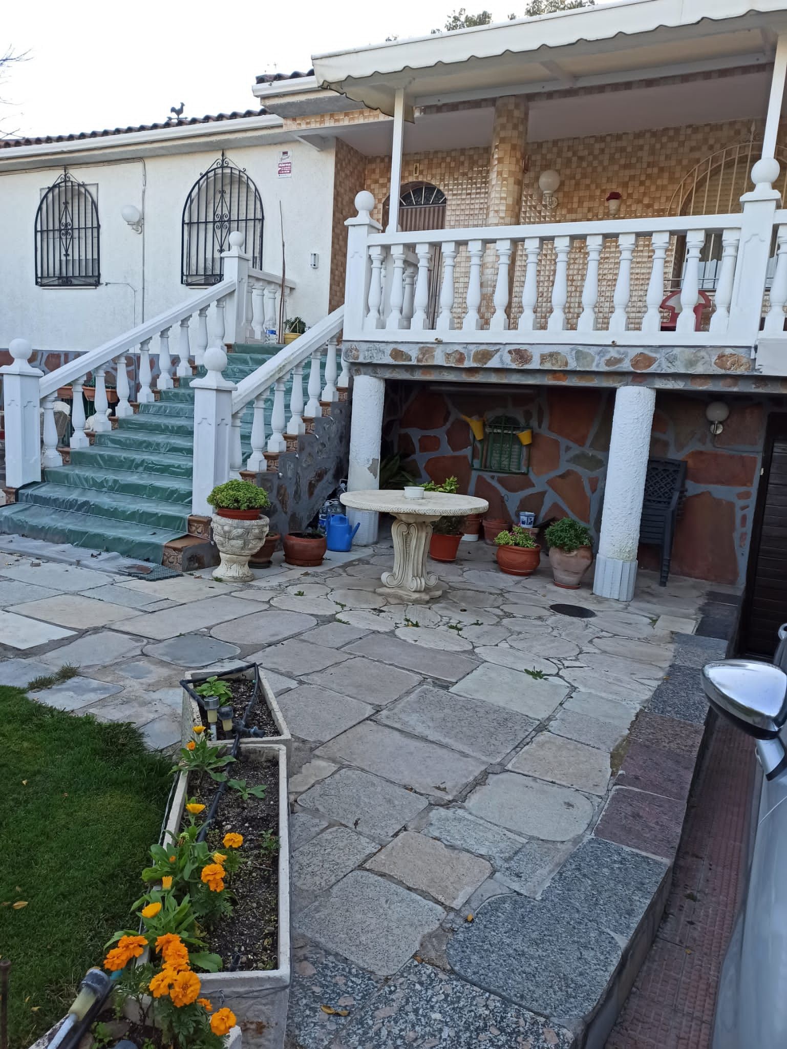 Terraza de Casa o chalet en venta en Villaluenga de la Sagra con Aire acondicionado, Calefacción y Jardín privado