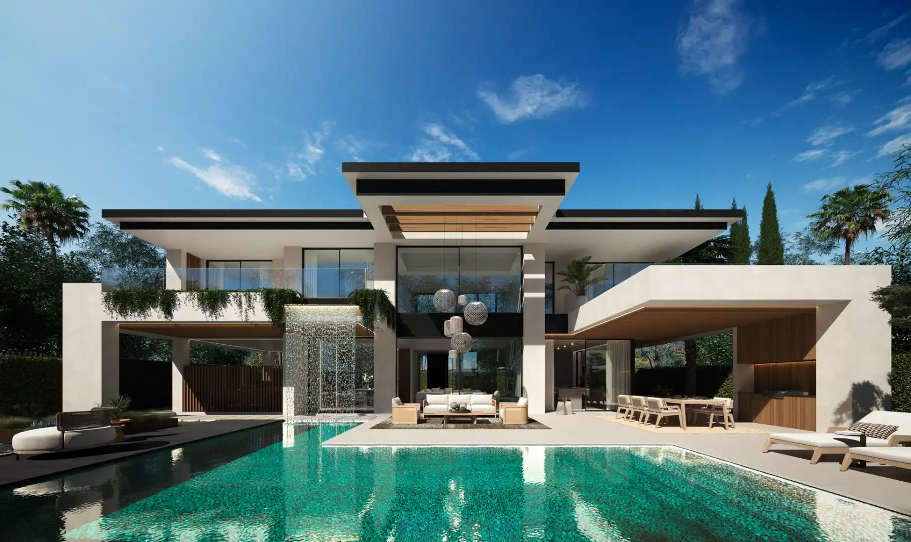 Neubau-Villa mit Pool zum Verkauf in Calle Sp Virgen de Loreto 3