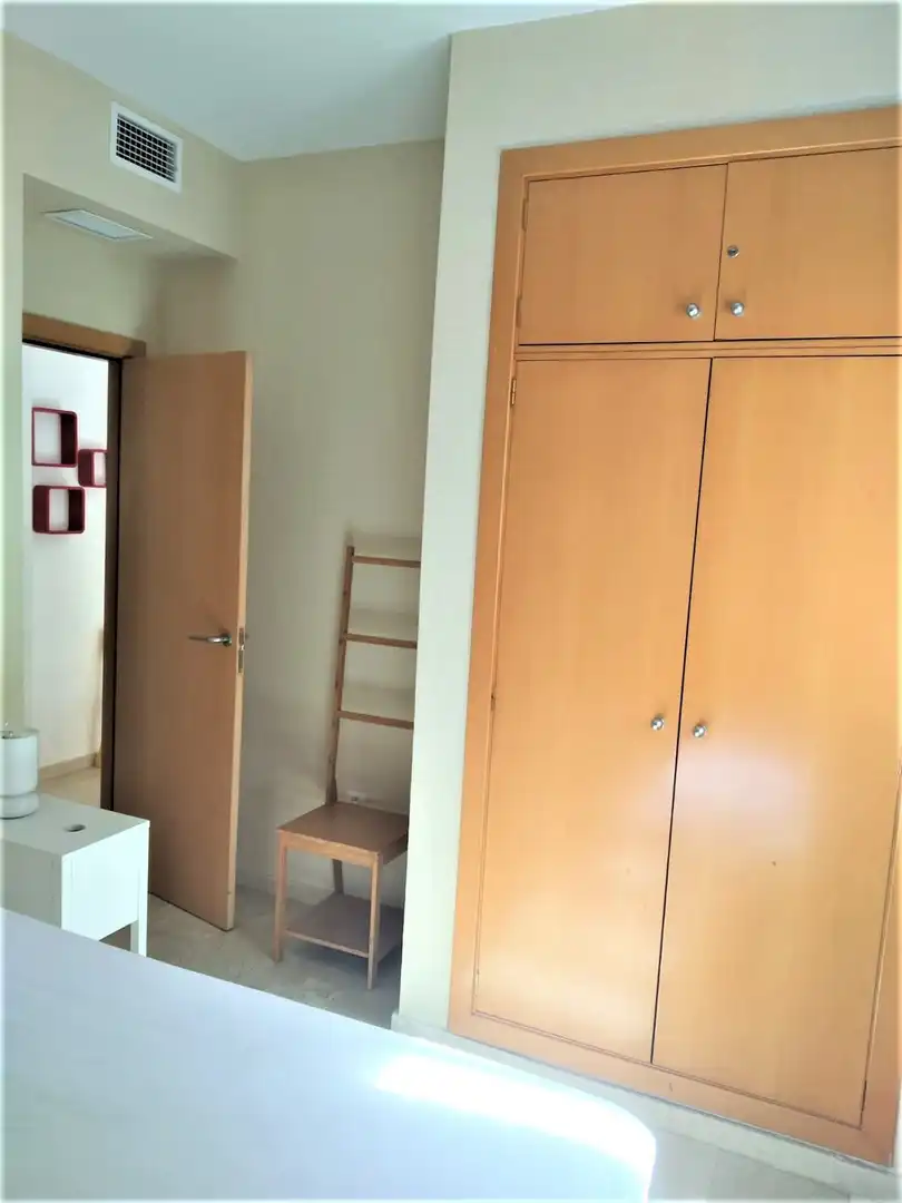 Bedroom of Attic for sale in Málaga  with Air Conditioner, Terrace and Furnished