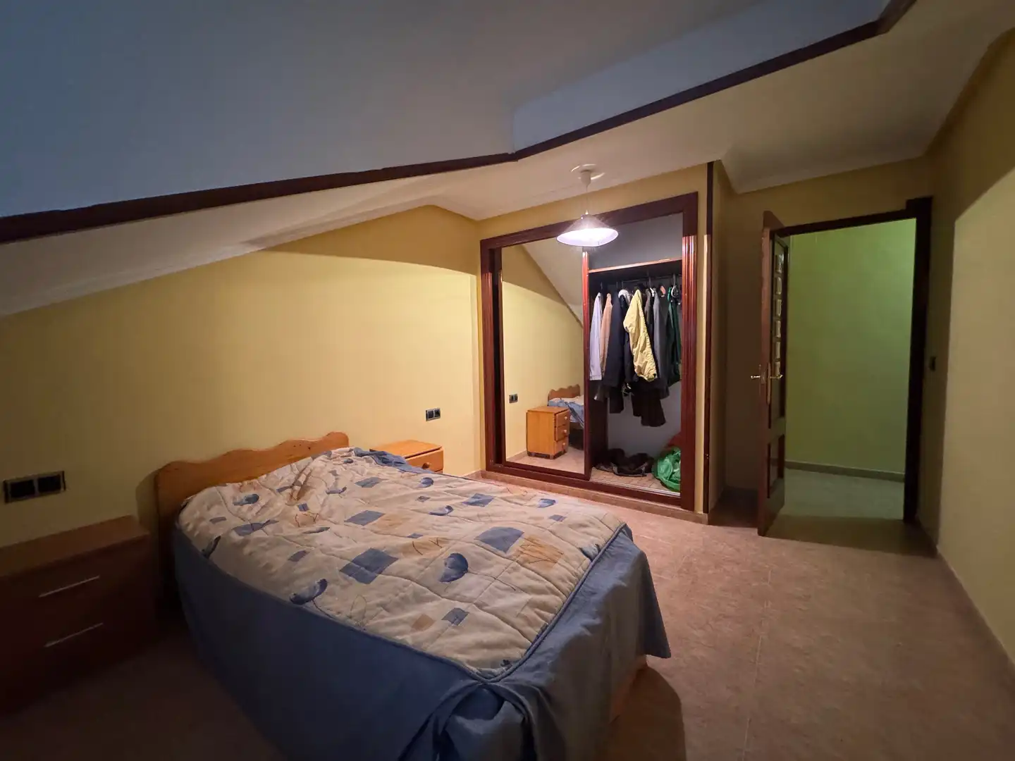 Bedroom of Flat for sale in Nava del Rey  with Heating, Furnished and Oven
