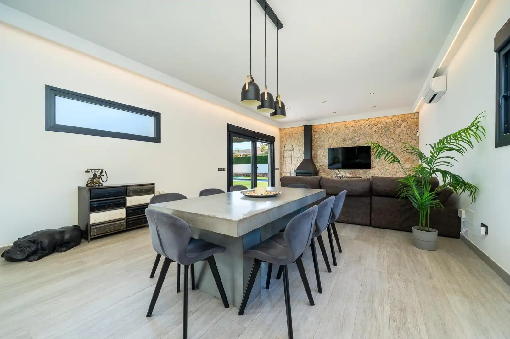 Comedor de Casa o chalet en venta en Llucmajor con Aire acondicionado, Calefacción y Jardín privado