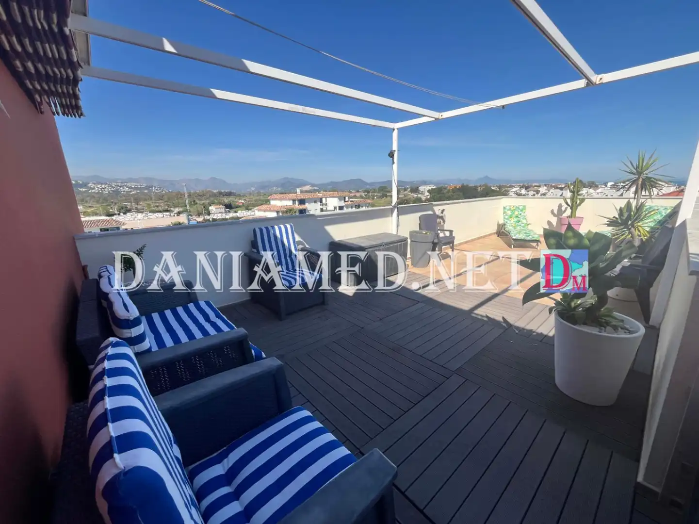Terrace of Attic for sale in El Verger  with Air Conditioner, Heating and Private garden
