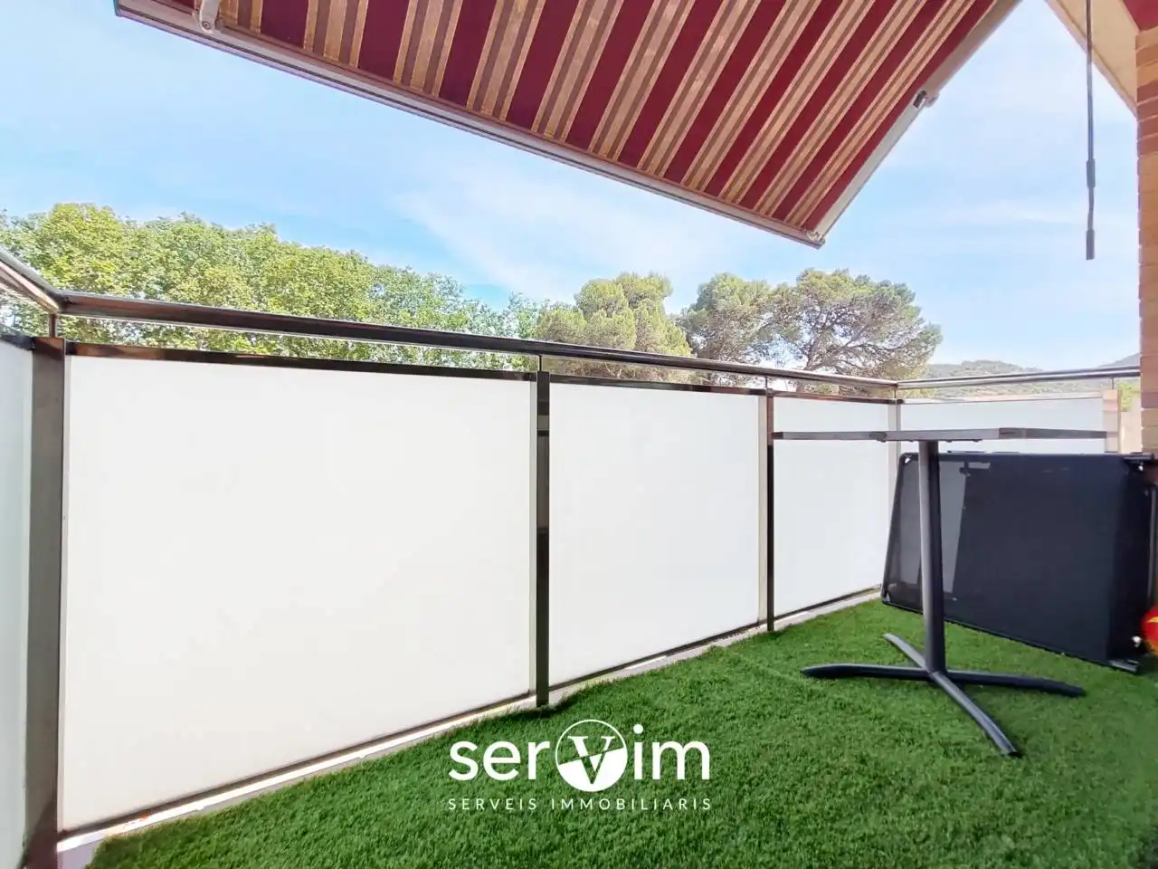 Terraza de Piso en venta en Santa Cristina d'Aro con Calefacción, Terraza y Trastero