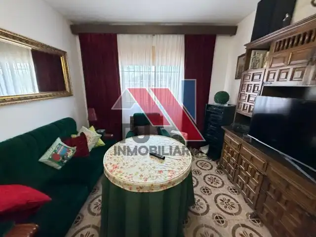 Sala d'estar de Casa o xalet en venda en Villamiel de Toledo amb Aire condicionat, Terrassa i Piscina