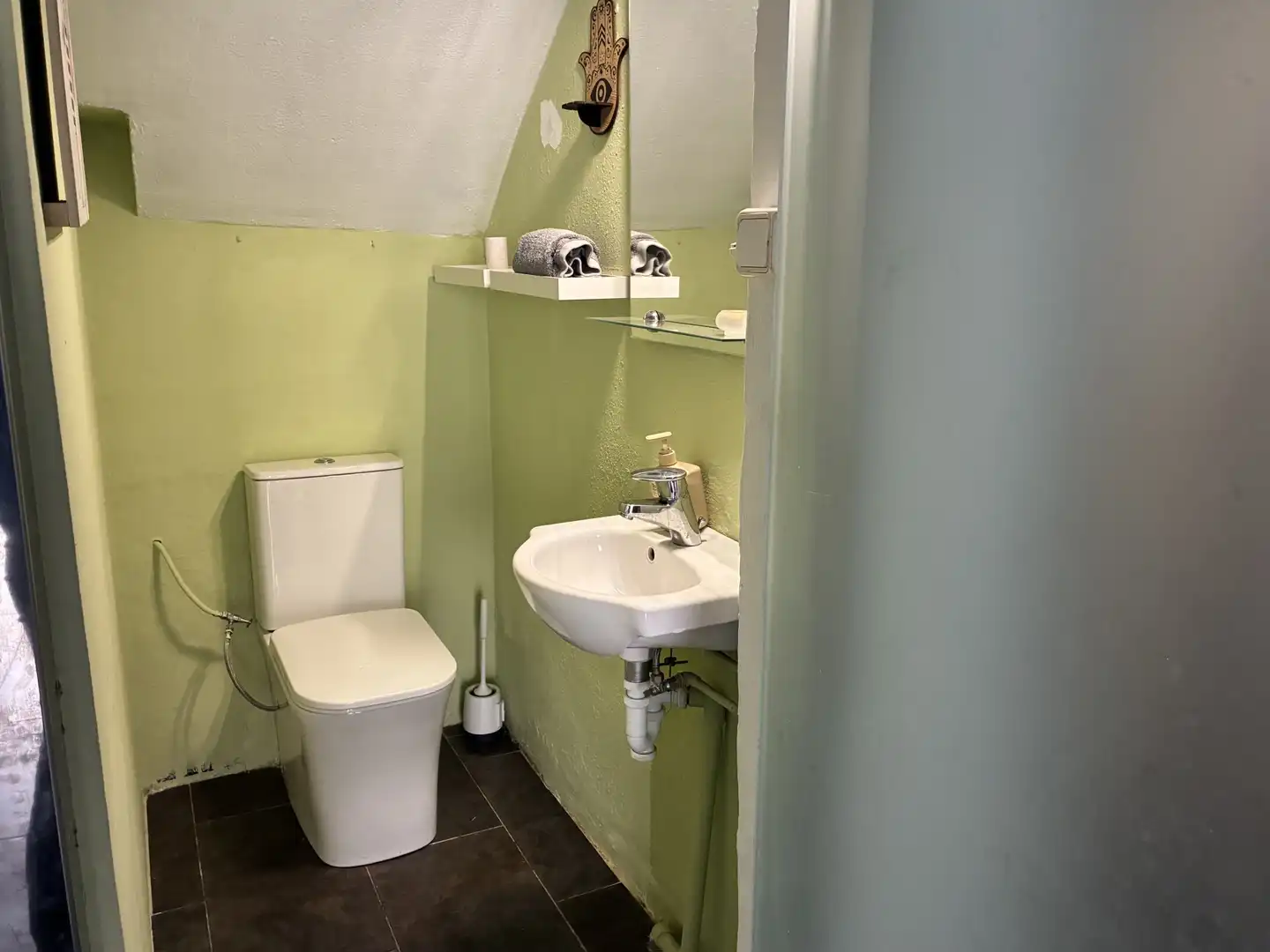 Baño de Casa adosada en venta en Sant Feliu de Guíxols con Calefacción, Trastero y Balcón