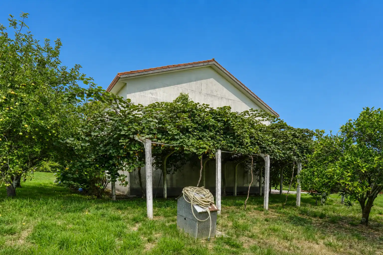 Exterior view of Houses for sale in Abegondo  with Heating, Private garden and Parquet flooring