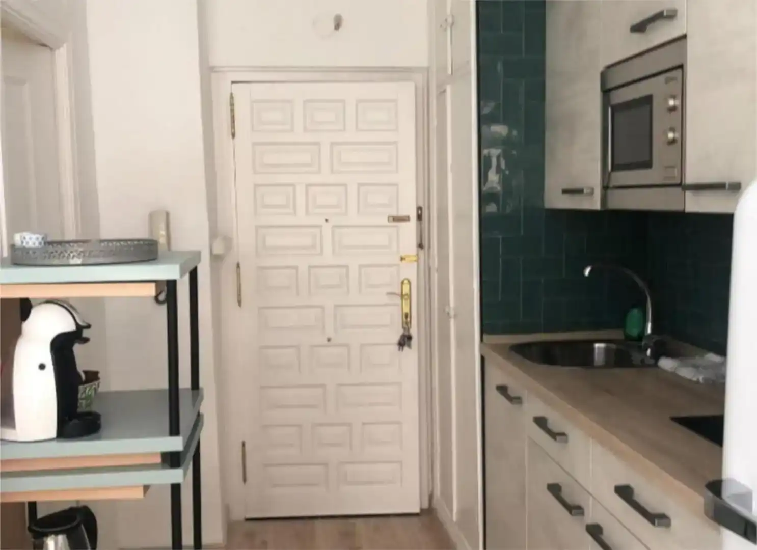 Küche von Wohnung zur Miete in Granada mit Klimaanlage, Parkett und Möbliert