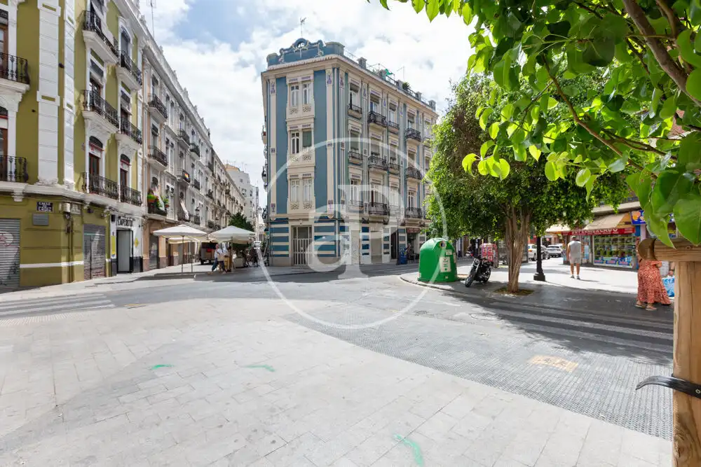 Vista exterior de Piso de alquiler en Valencia con Aire acondicionado, Calefacción y Amueblado