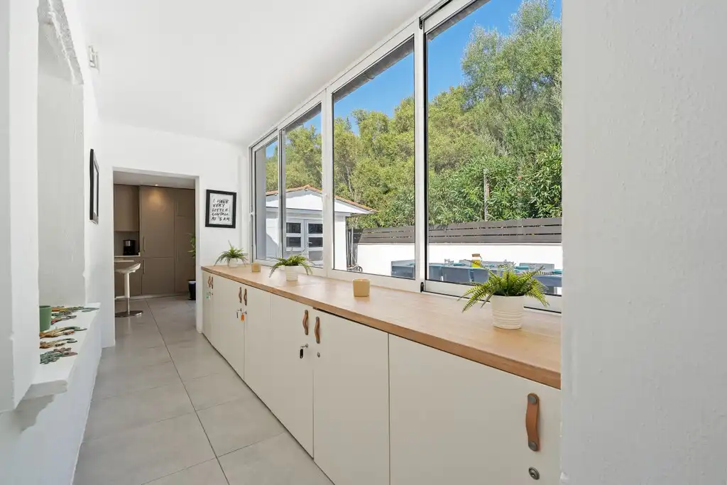 Cuina de Casa o xalet en venda en Alcúdia amb Aire condicionat, Jardí privat i Terrassa