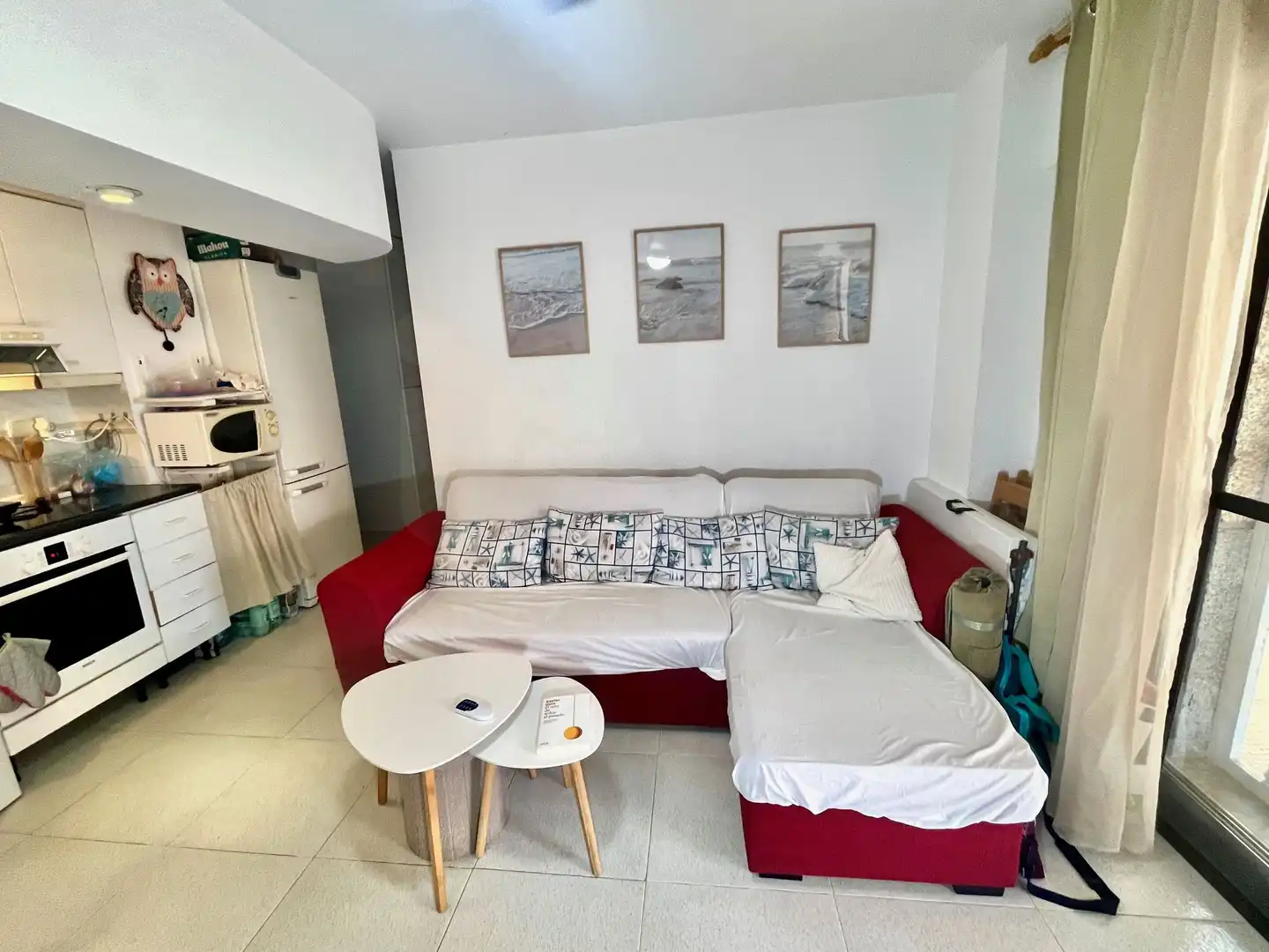 Sala de estar de Piso en venta en Torreblanca con Aire acondicionado, Calefacción y Terraza
