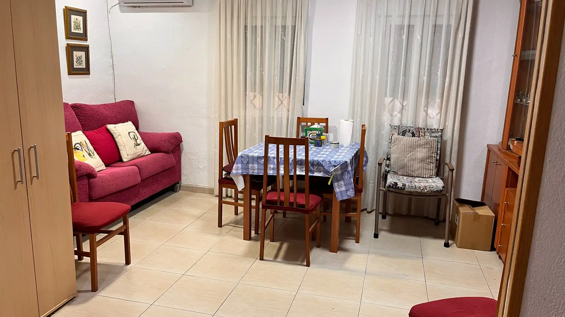 Sala de estar de Piso en venta en Manises con Amueblado