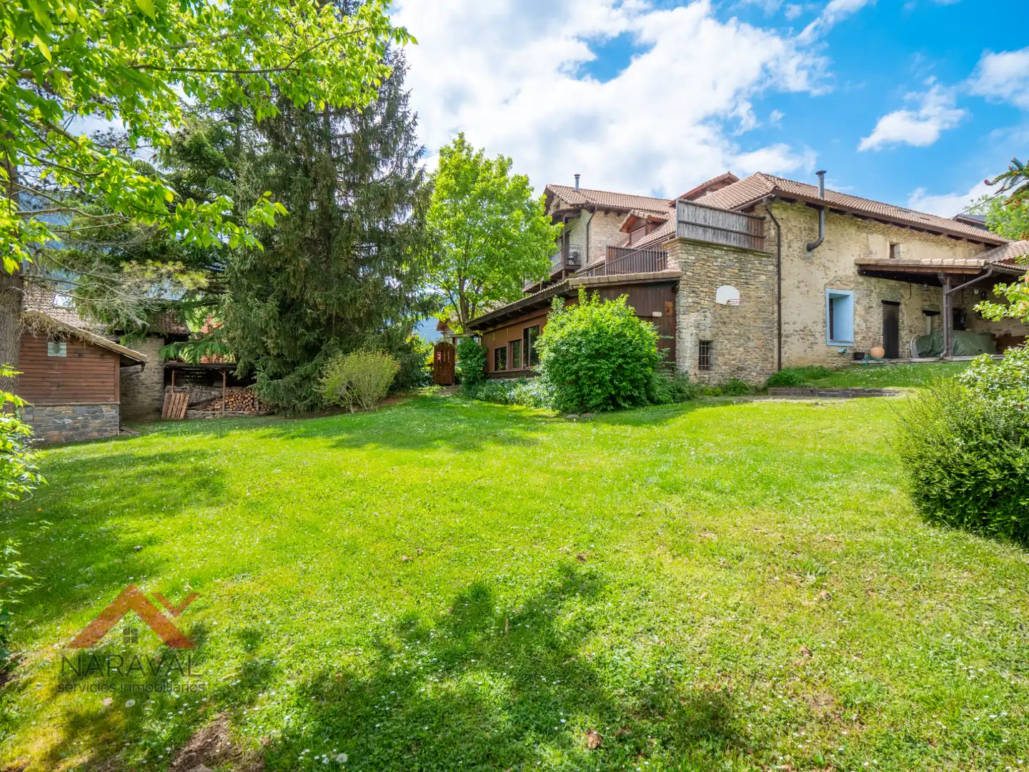 Jardín de Casa o chalet en venta en Fiscal con Aire acondicionado, Calefacción y Jardín privado