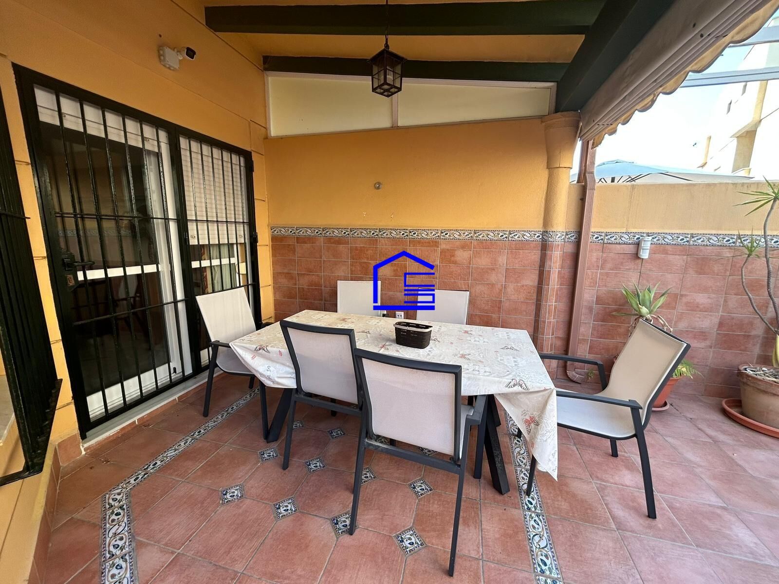 Terrace of Single-family semi-detached to rent in El Puerto de Santa María  with Air Conditioner, Heating and Private garden