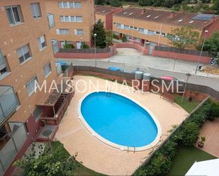 Swimming pool of Duplex to rent in Sant Cebrià de Vallalta  with Heating, Terrace and Balcony