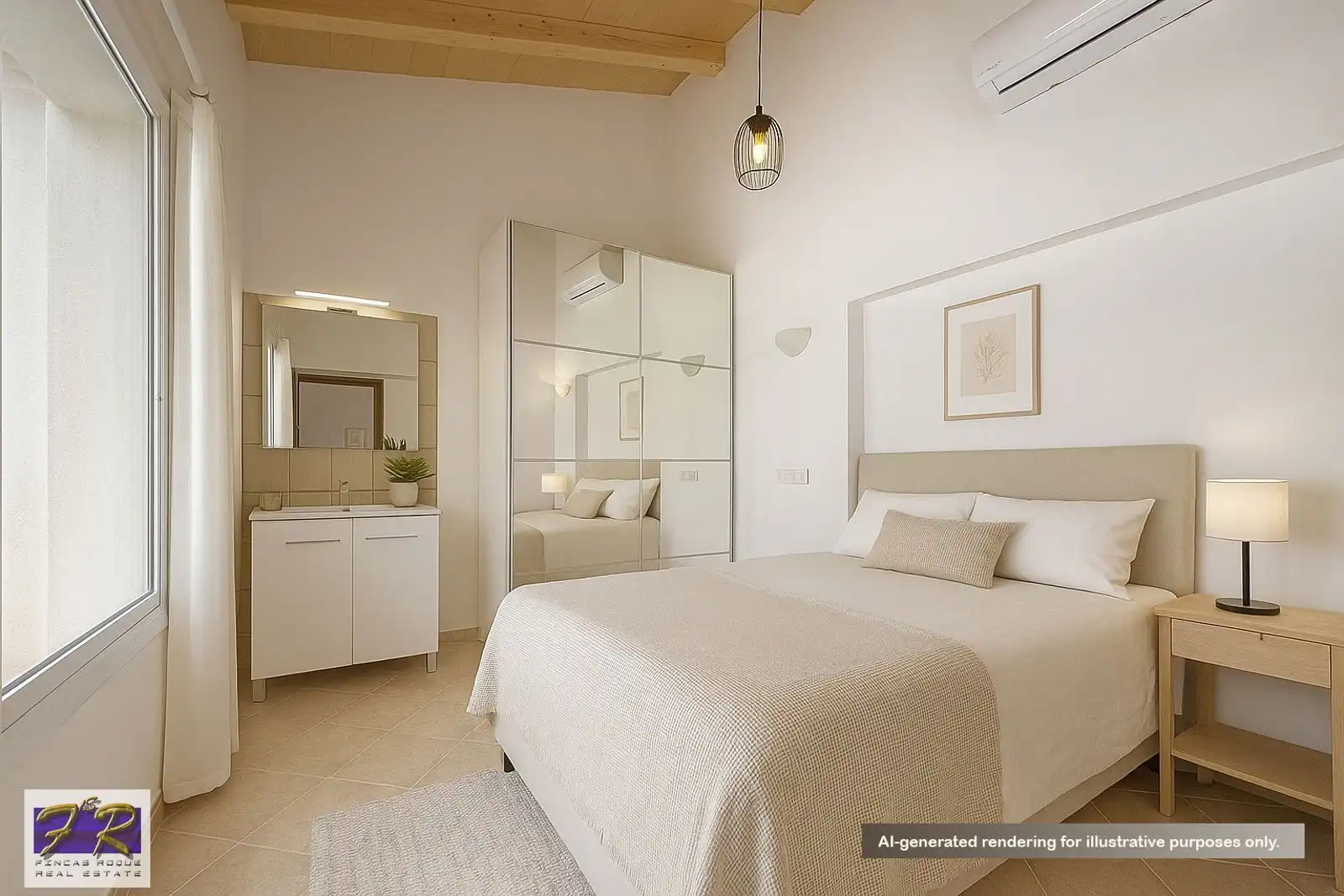 Dormitori de Casa o xalet en venda en Alcúdia amb Aire condicionat, Terrassa i Traster