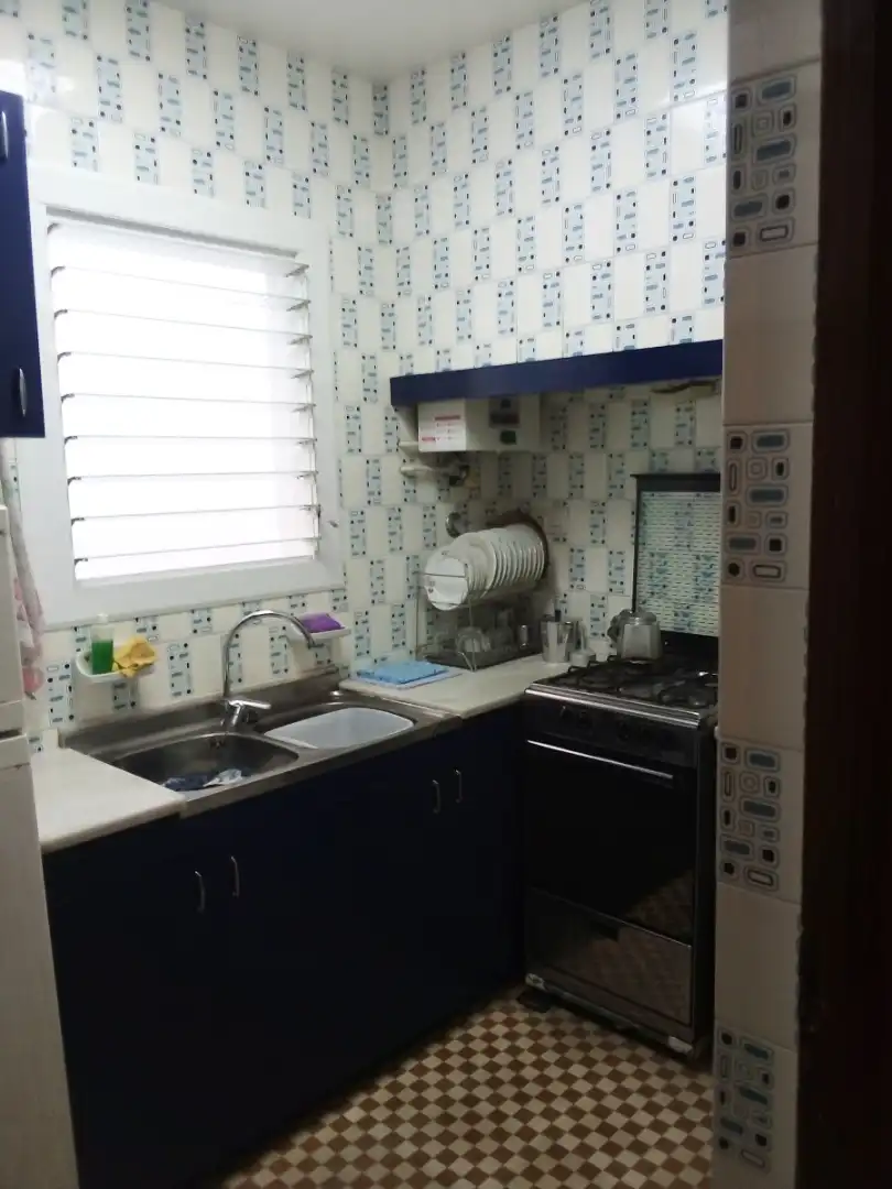 Küche von Wohnung zum Verkauf in Sant Feliu de Guíxols mit Klimaanlage und Möbliert