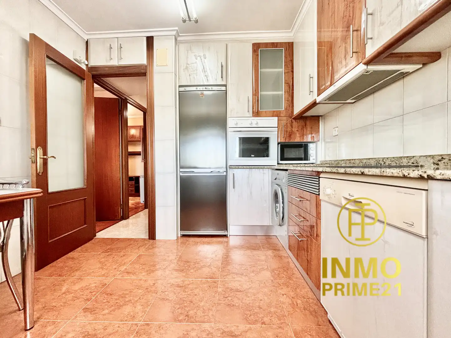 Cocina de Piso de alquiler en Santander con Calefacción, Parquet y Amueblado
