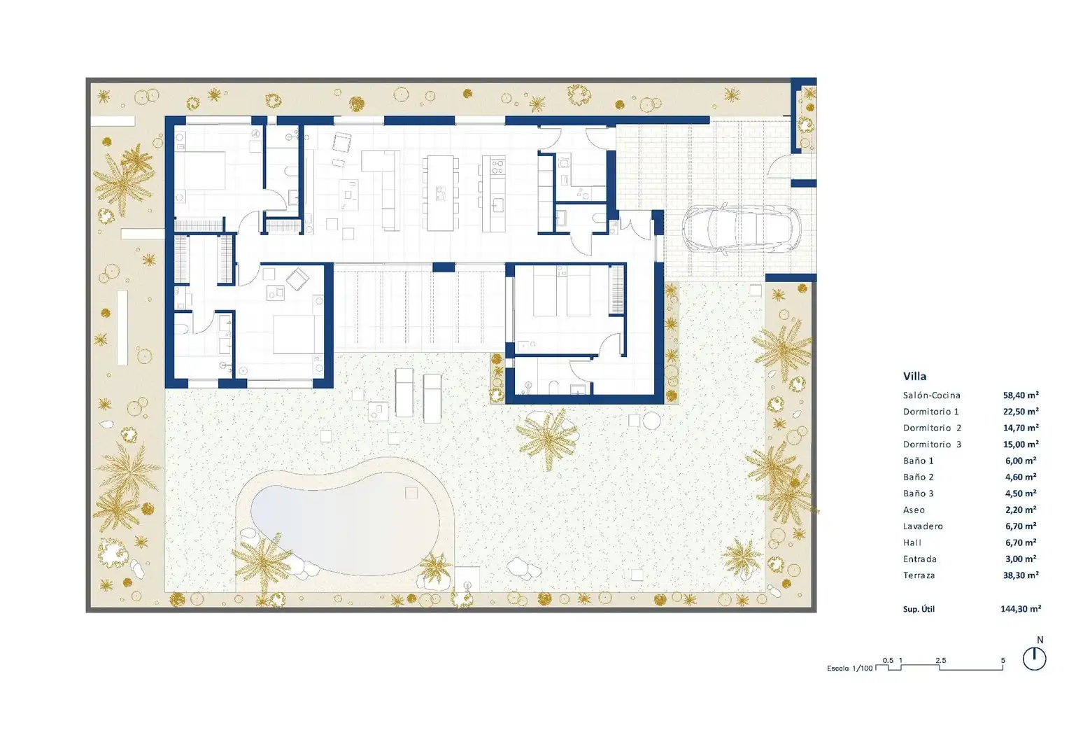 Chalet con piscina en venta en Campo de Murcia, imagen 19
