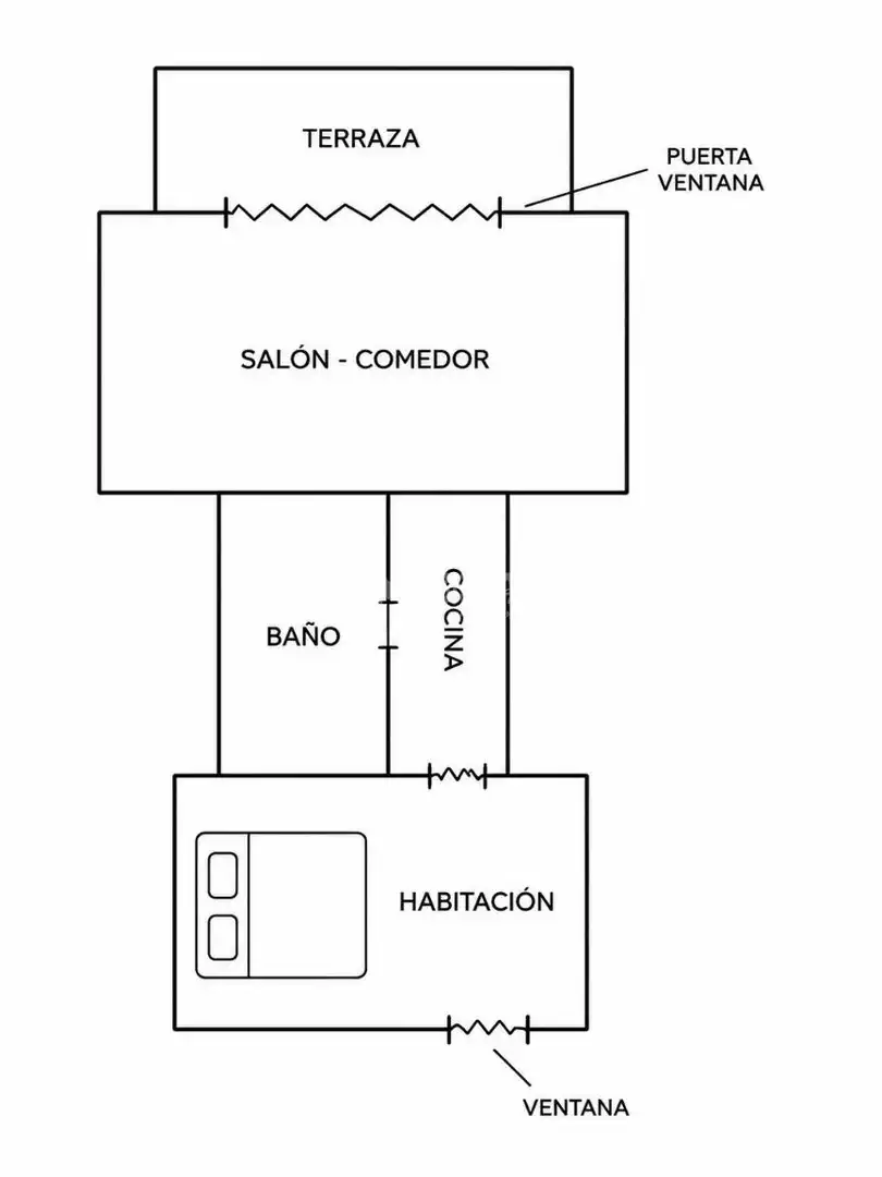Flat for rent in Corralejo