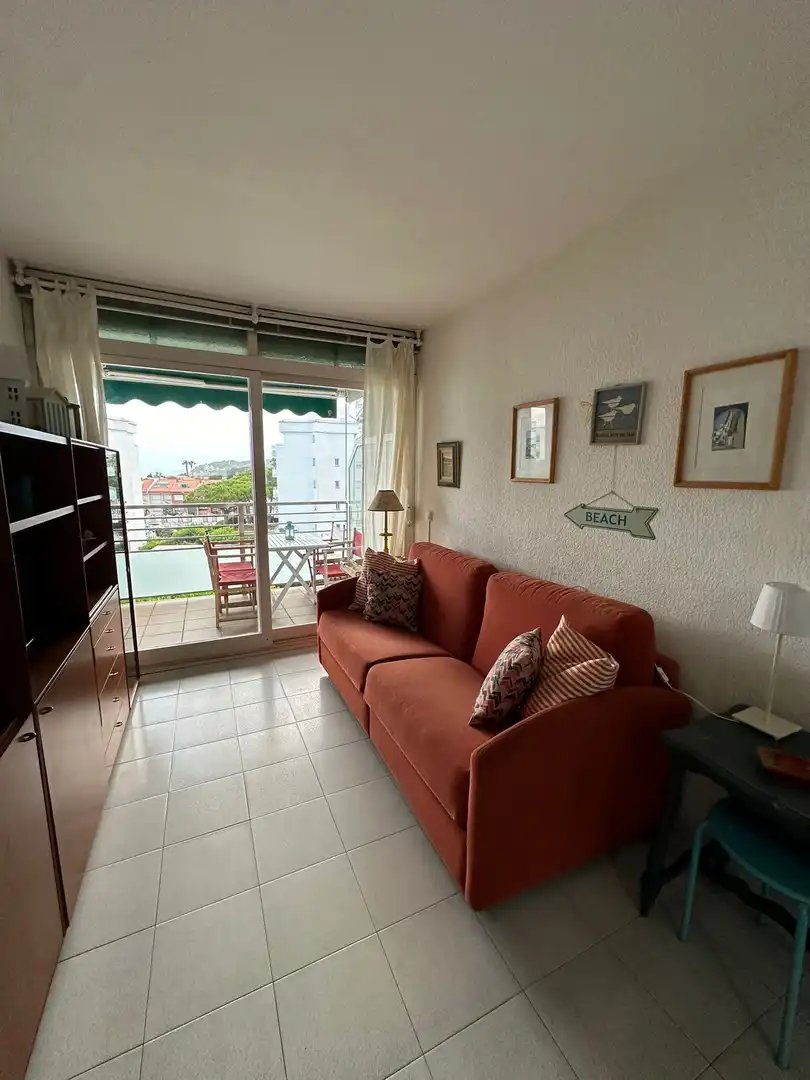 Sala d'estar de Apartament en venda en Altafulla amb Terrassa, Moblat i Rentadora