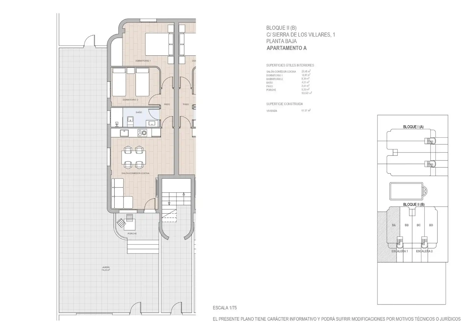 Apartamento en venta en Mazarrón con Jardín privado, Terraza y Piscina comunitaria