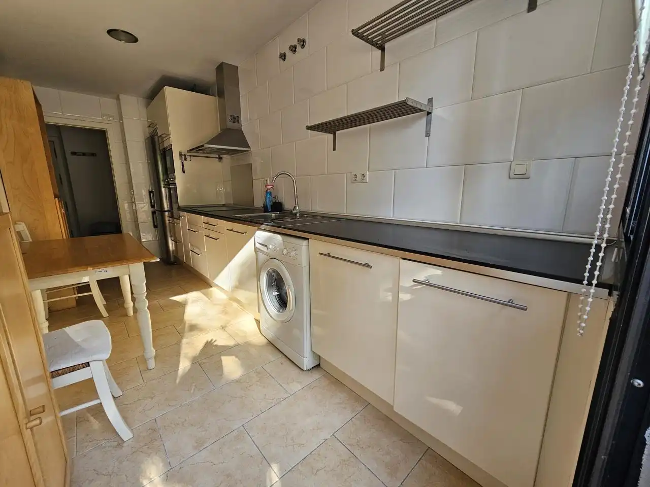 Kitchen of Flat for sale in Jerez de la Frontera  with Air Conditioner, Terrace and Furnished