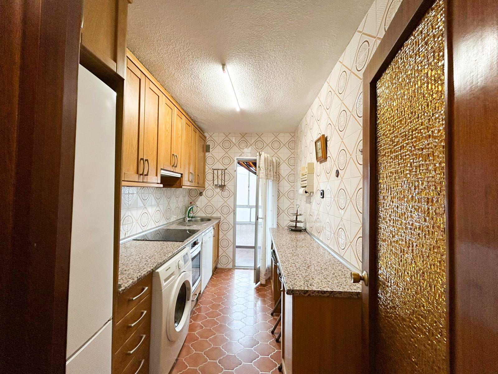 Kitchen of Flat for sale in  Madrid Capital  with Terrace
