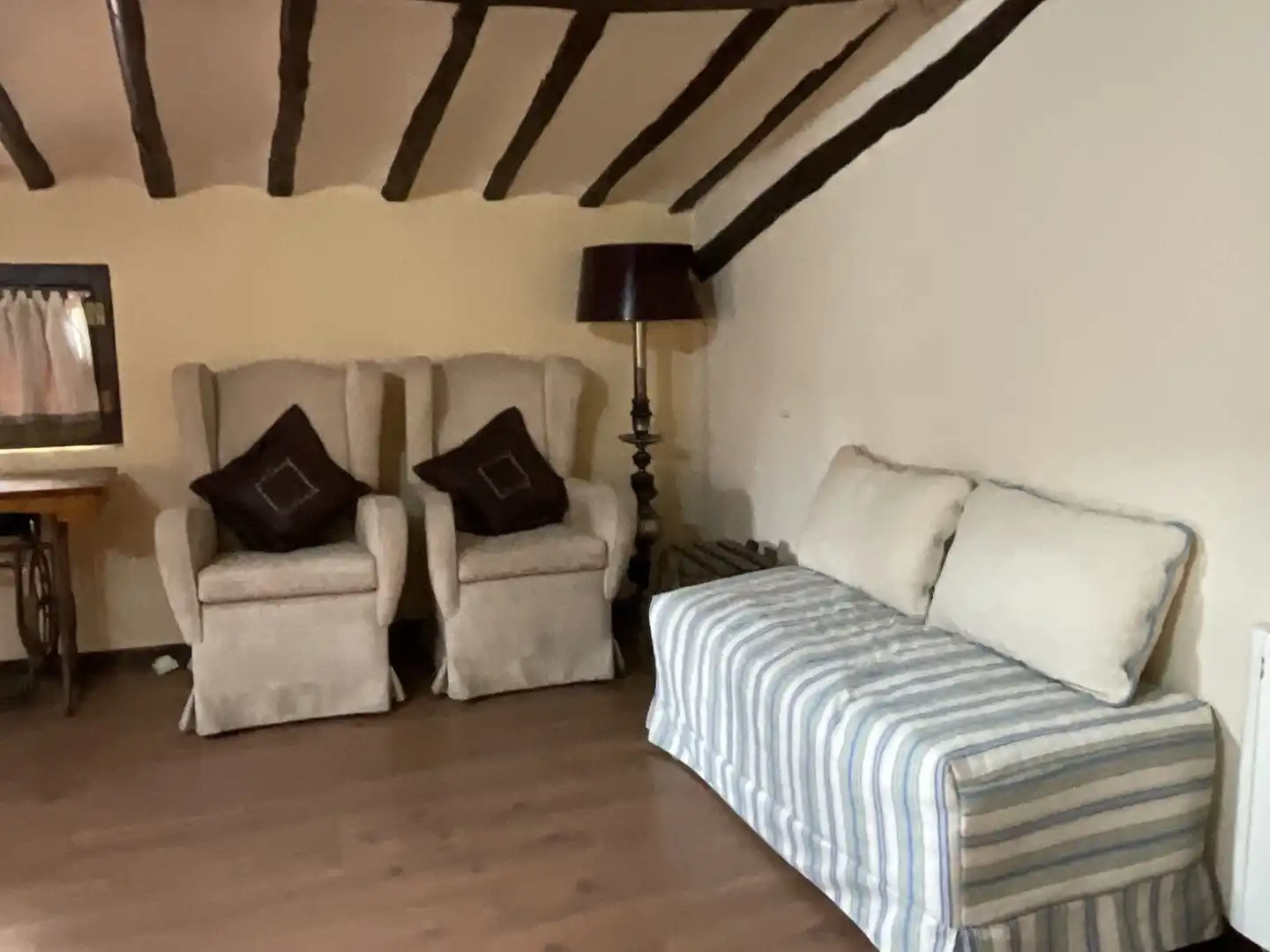 Living room of Country homes for sale in Bobadilla  with Parquet flooring, Terrace and Storage room