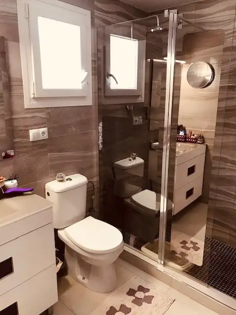 Bany de Casa o xalet en venda en Rojales amb Aire condicionat, Jardí privat i Terrassa