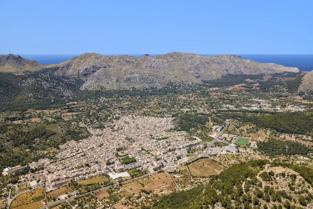 Vista exterior de Finca rústica en venta en Pollença con Terraza